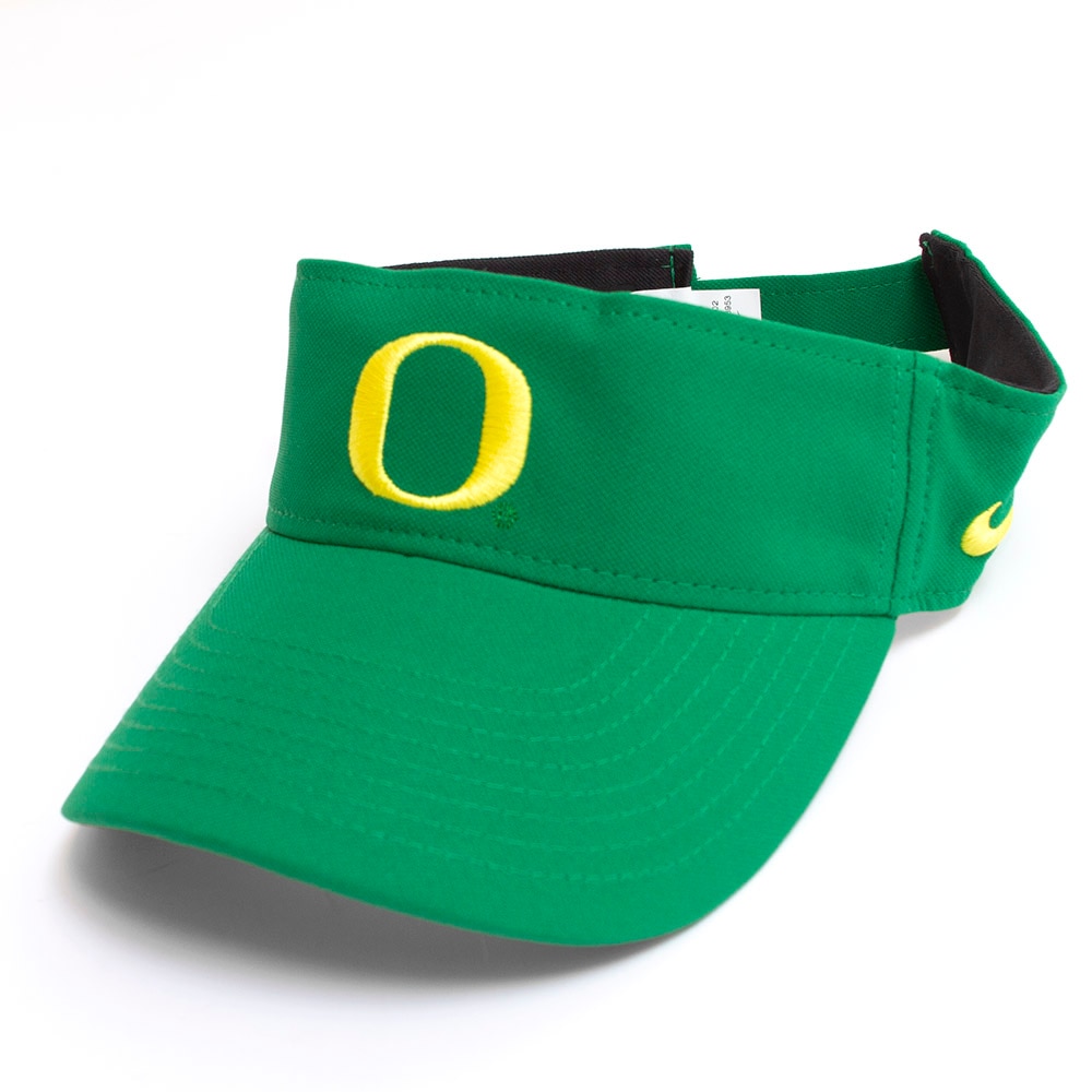 Classic Oregon O, Nike, Green, Visor, Performance/Dri-FIT, Accessories, Unisex, Hat, 328542